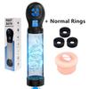 Electric Penis Pump Vacuum Pum Penis Extender Vacuum Pump Penile Enlarger Erection Male Masturbator  Sex Toys for