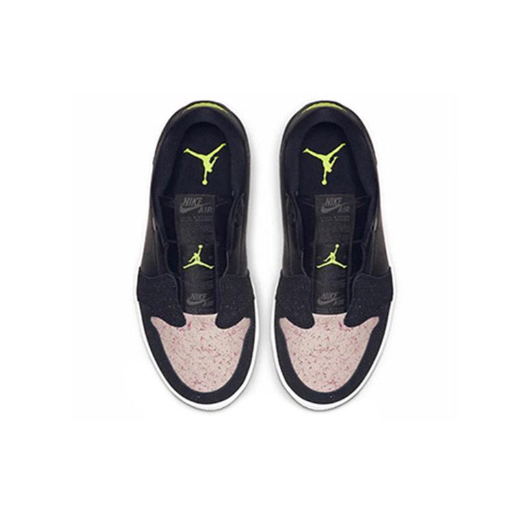 Jordan 1 Retro Low Slip Black Silt Red Women's AV3918-002