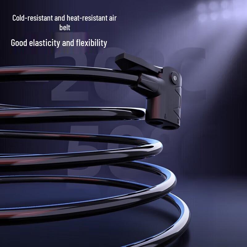 Deli Portable Dual-Pressure Metal Air Pump