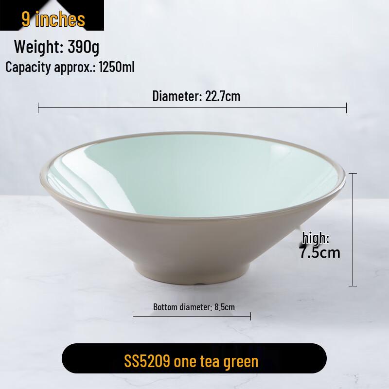 Large Melamine Conical Noodle Bowl