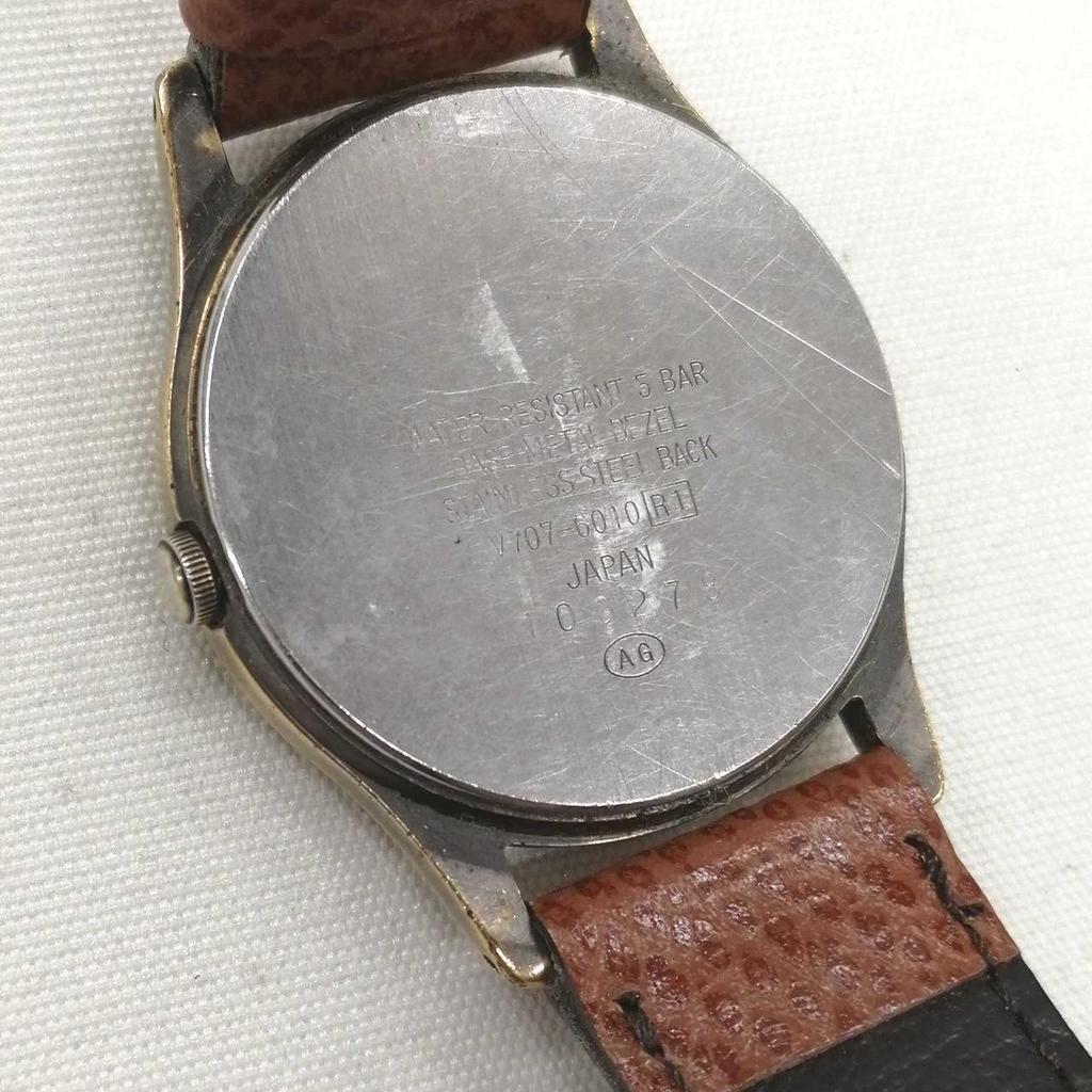 Used ALBA V707-6010 Watch