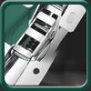 Hongyun No-Drill Hydraulic Buffer Door Hinge