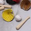 Multicolor Miniature Softball Set 1/6 1/12 Cake Topper NEW Doll Baseball Kits  Doll House