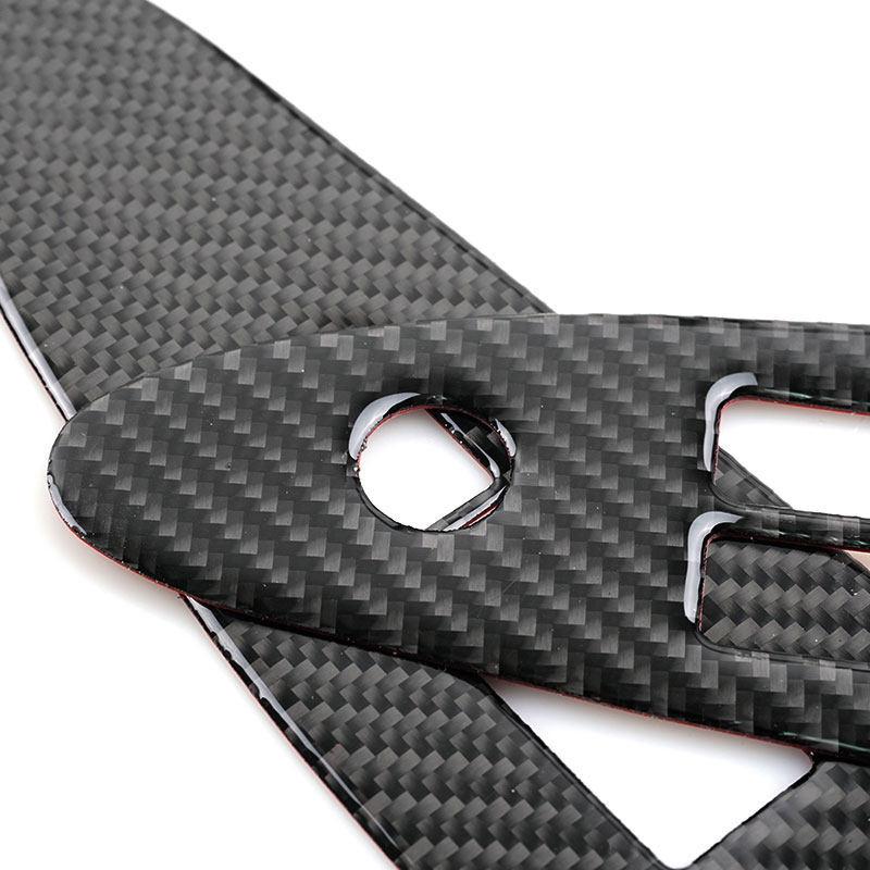 For Nissan 370Z Z34 2009-UP Carbon Fiber Car Interior Door Window Lift Control Switch Button Panel Frame Trim Cover Sticker
