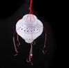 New Plastic Fishing Tackle Sea Monster with Six Strong Spherical Carbon Steel Fishing Hook Hooks