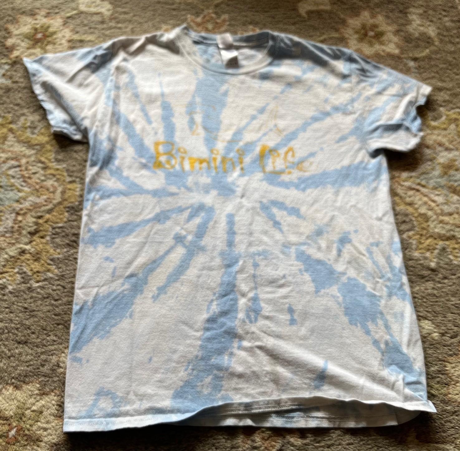 2000 s Paisley Vacation Resort T-Shirt BAHAMAS  Bimini Life  Size: M S