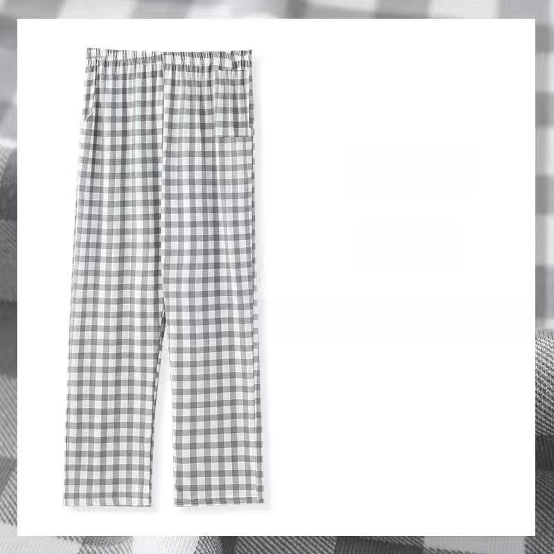 

Женские свободные пижамные брюки весна/лето : Легкие, универсальные брюки для дома и прогулок, устойчивые к комарам, идеально подходят для использования в общежитии. L for 95-110 lbs