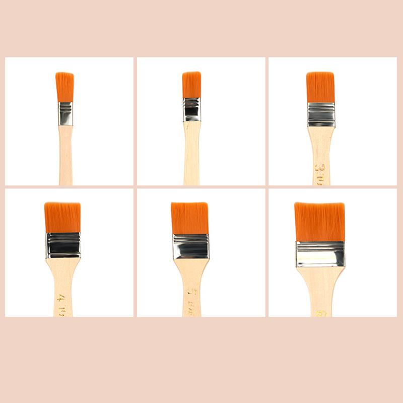 Memory Nylon Paint Brushes Set For Acrylic Oil Drawing Watercolor Brush Tools