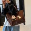 Large-capacity bag women's autumn and winter simple and versatile single shoulder mother and child bag 2025 new leisure work commuter tote bag