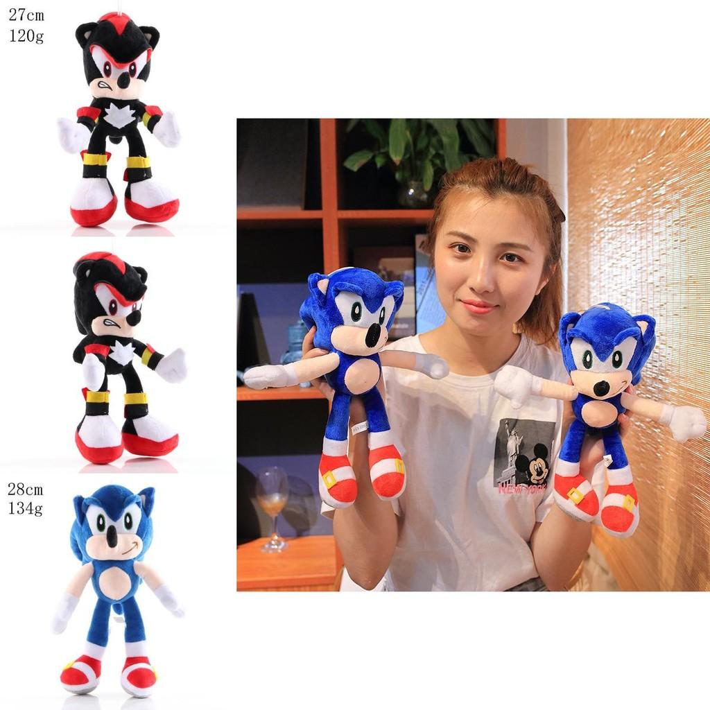 Adorable 28cm Sonic The Hedgehog Shadow Amy Rose Knuckle Tail Plush Toy For All Ages