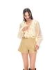 Black High-Waisted Women's A-Line Shorts - 2026 Spring/Autumn Korean Commuting Style, Versatile Slimming Outerwear.