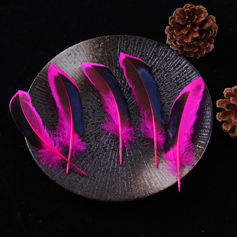 

Красочные утиные перья для рукоделия Натуральные перья Ловец снов Товары для рукоделия Аксессуары для рукоделия Свадебные украшения 100 Pcs