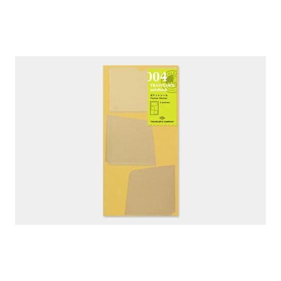 Traveler s Note Regular/Passport Refill [Pocket Sticker 004] 14248006