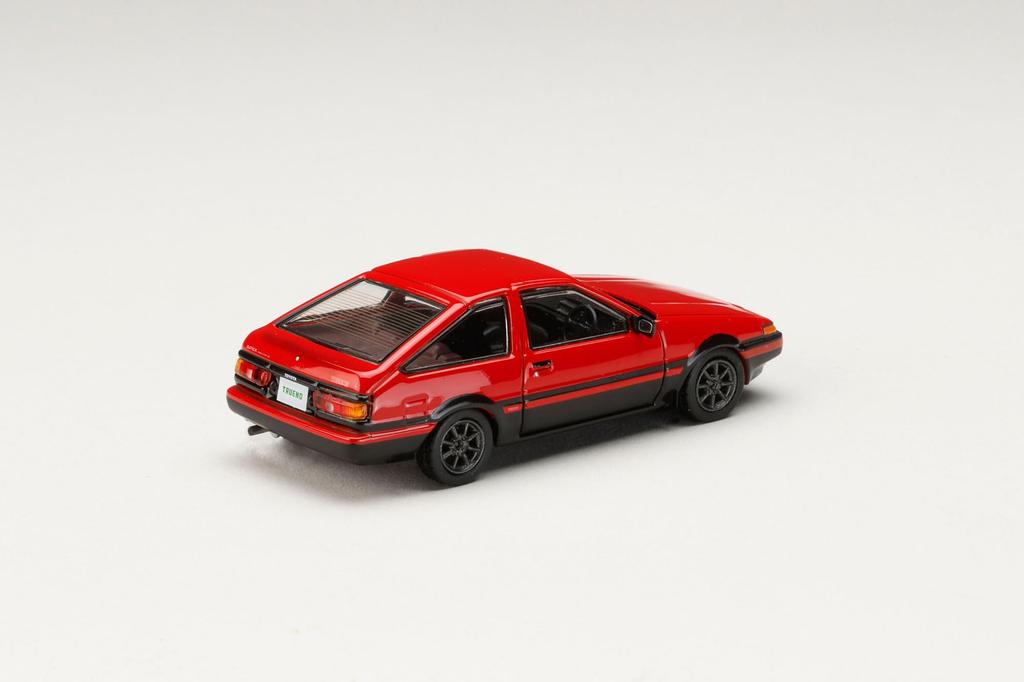 Toyota Sprinter Trune JDM Custom Version 1/64 (AE86) GT-APEX Red/Black