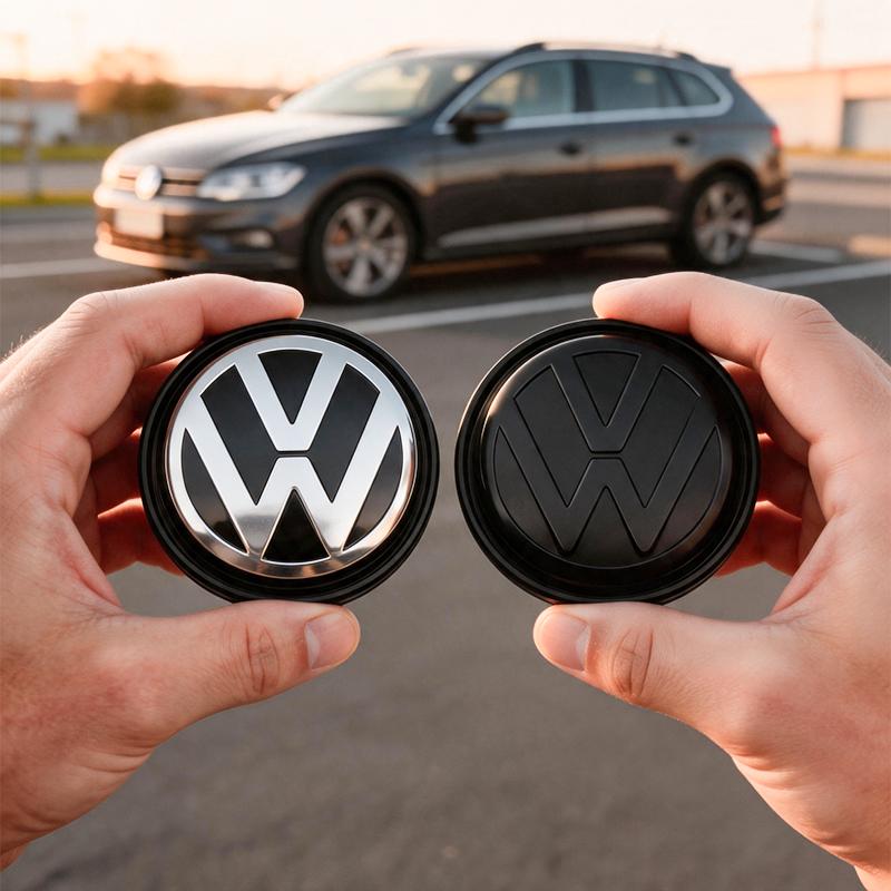 Car Hub Caps 4pcs 56MM 65MM Floating Center Wheel Covers For VW GTI Polo Golf 4 5 6 7 8 Touran CC Passat B5 B6 B7 Quality Kit EC1