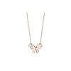 Tiffany & Cie. Collection Return To Tiffany Papillon en Argent 925 Collier en Or Rose 18 Carats Collier Femme 63464708