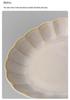 Japanese Retro White Glaze Ceramic Breakfast Plate - Creative and Simple Design for Cakes and More