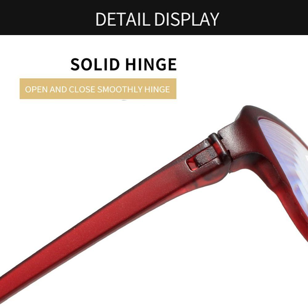 Women Anti-Blue Light Reading Glasses Urltra-Light Eye Protection Unisex Elegant Hyperopia Glasses TR90 Eyeglasses +1 +4