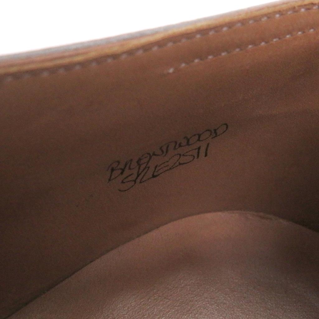 Tolle John Lobb Business-Schuhe BRENTWOOD Kappe Single Monk Strap Beige Gebraucht