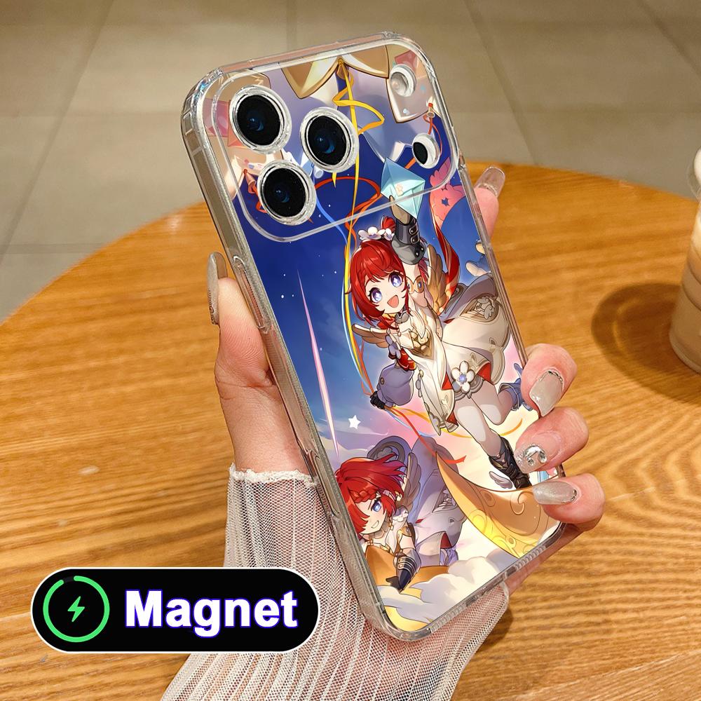 

HSR Tribios Clear TPU Magsafe Mobile Phone Case for iPhone 17 16 15 14 13 12 11 Air Pro Max Plus Mini Colorful Cover iPhone 11 Pro Max