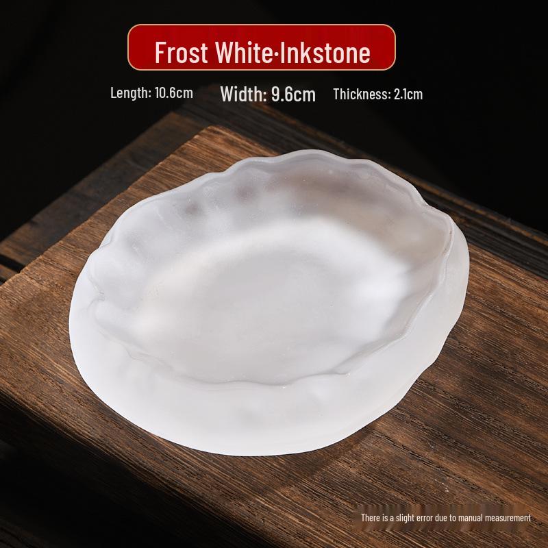 Beginner Calligraphy Set: Brush, Inkstone, Inkwell, and Brush Rest.