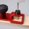 Heavy Duty Aluminum Alloy Hole Puncher Space Saving Fit for Office School Woodworking Projects Ergonomic Handle Design
