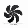 High Temperature Resistant Stove Fan Blades 6-Blades Fireplace Fan Replacement  Fireplace Burner