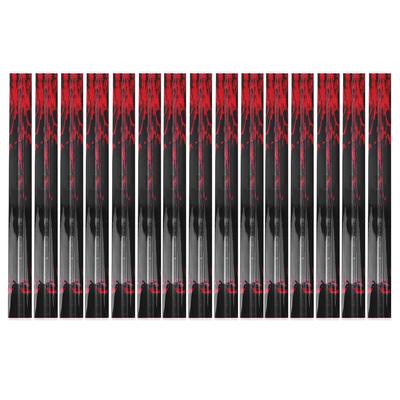 1 Set Universele Duurzame Boogschiet Wraps Sticker DIY Pijl Schacht Jacht Schieten Uitrusting schedel rood