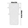 Thick car windshield cover, sunroof sunshade, car sun protection, heat insulation, foldable dust-proof half protective cover