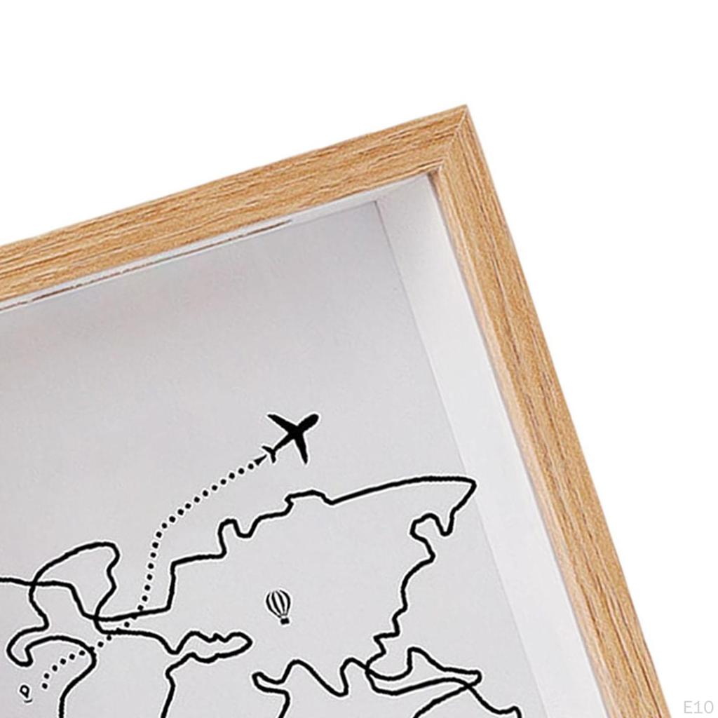 Shadow Box Frame Memory Ticket Holder for Movie Travel Sporting Events Concert Tickets