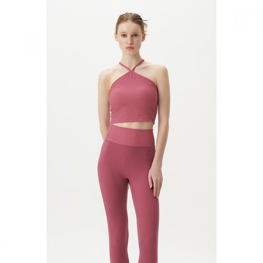 Huit Rib Halterneck Bra Top Htwtb4k05t RPK (ROSE PINK)/XS