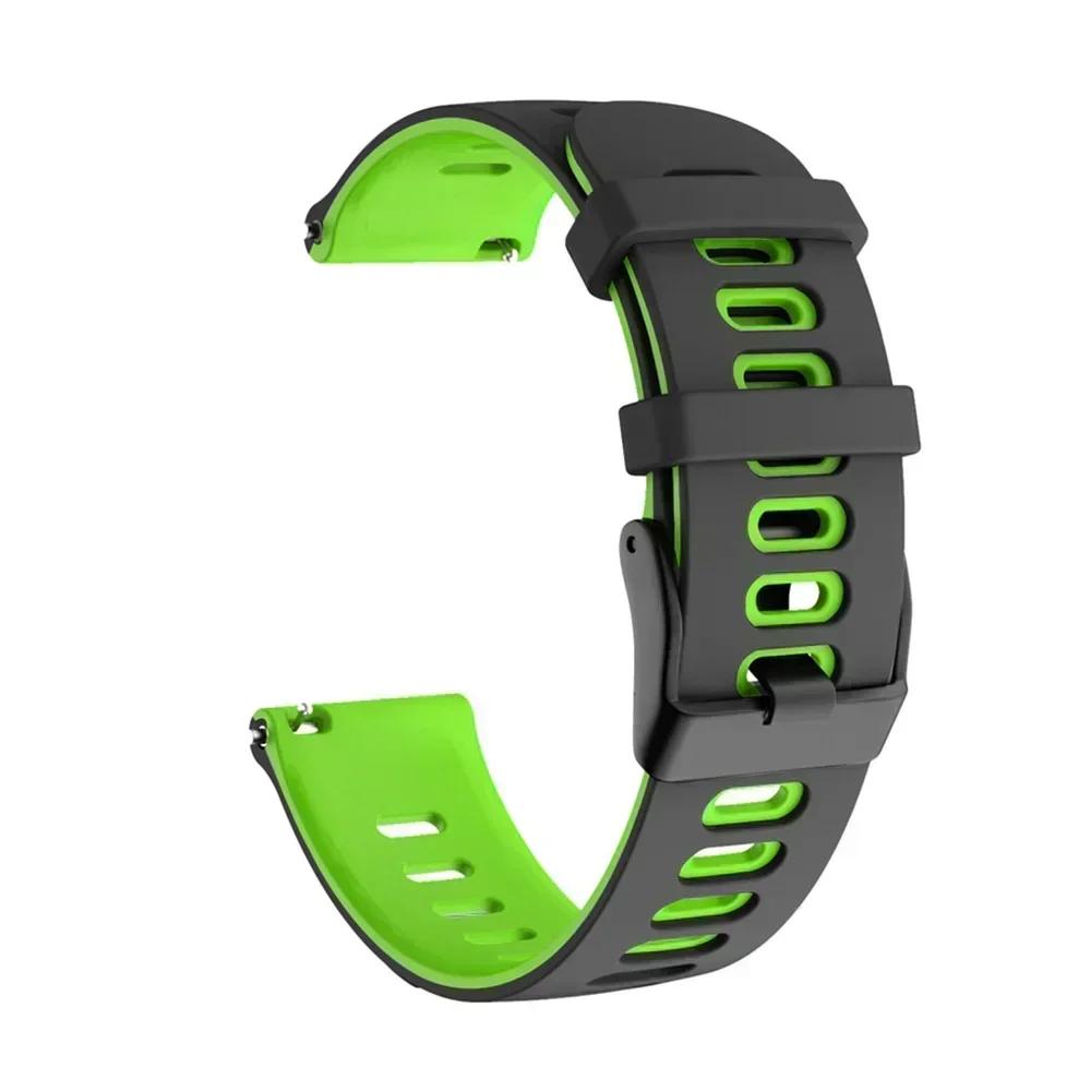 Silikonowy pasek sportowy 20 mm 22 mm do HUAWEI WATCH 5 46 mm 4 Pro GT 5 Pro GT5 4 3 2 Runner Ultimate Band do Garmin Venu 3 Bransoleta