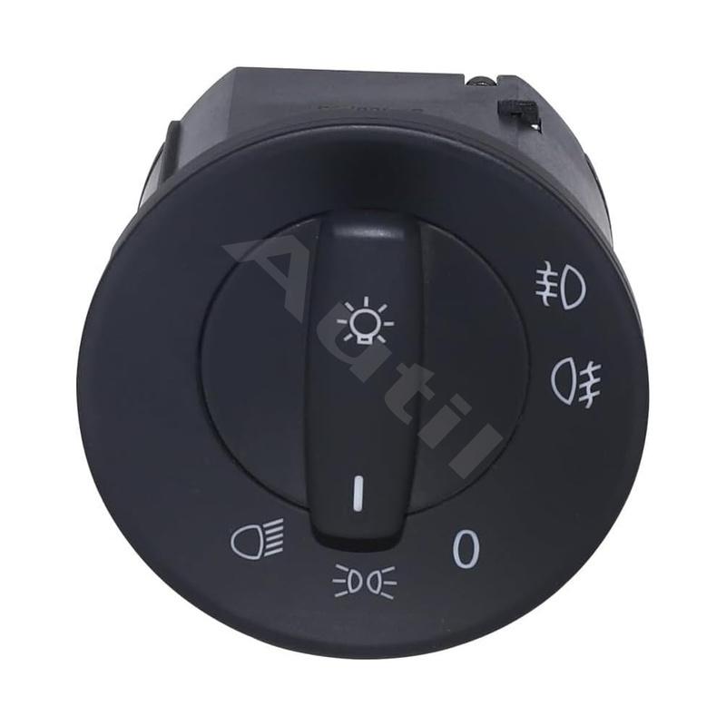10Pin Headlight Fog Light Control Switch 1Z0941431 1ZD941431E for Skoda Octavia II 1Z3 1Z5 2004-2012 Replacement Car Accessories