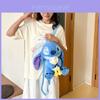 Stitch Plush Backpack For Kids With Zipper Closure And Certificate Pocket