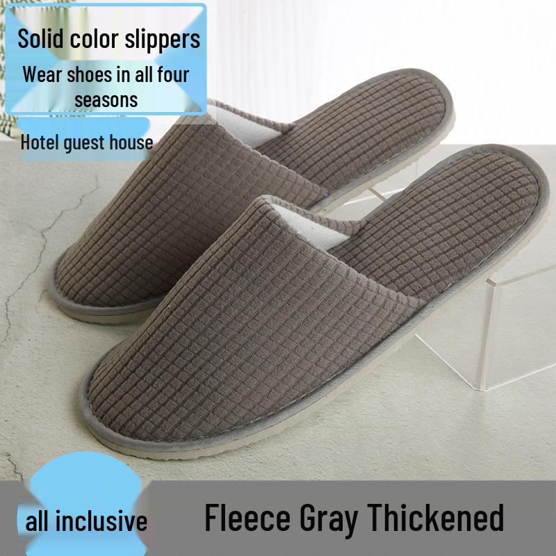 Disposable Coral Slippers for Hotels, B&Bs, Aviation, and Beauty Salons