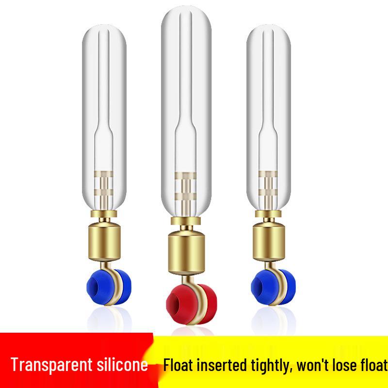 

Хуаньшэн Силиконовый Поплавок для Плотовой Рыбалки: Медная поворотная головка сиденья для японских соревновательных скользящих вставок Small