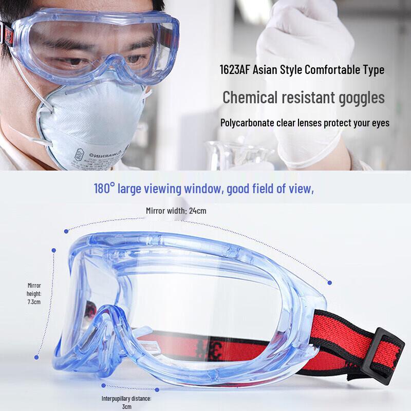 3M 1623AF Anti-Fog Safety Goggles