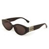 Occhiali da Sole Glamour Moda Donna Lusso Ovali Designer Uomo Occhiali Tendenza Classico Marca Unisex Lenti UV400
