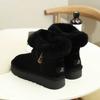 Fashion 2024 Winter Women's Short Plush Warm Snow Boots Fashion Shoes New Fur Ankle Boots Women's Flat Snow Boots