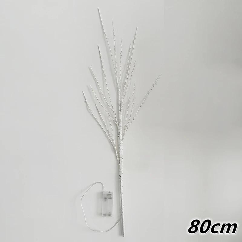 1pc White Branch Lamp Led Bouquet Decoration Lights Tall Vase Filler For Party Diy String Garland Home Decorative Lights