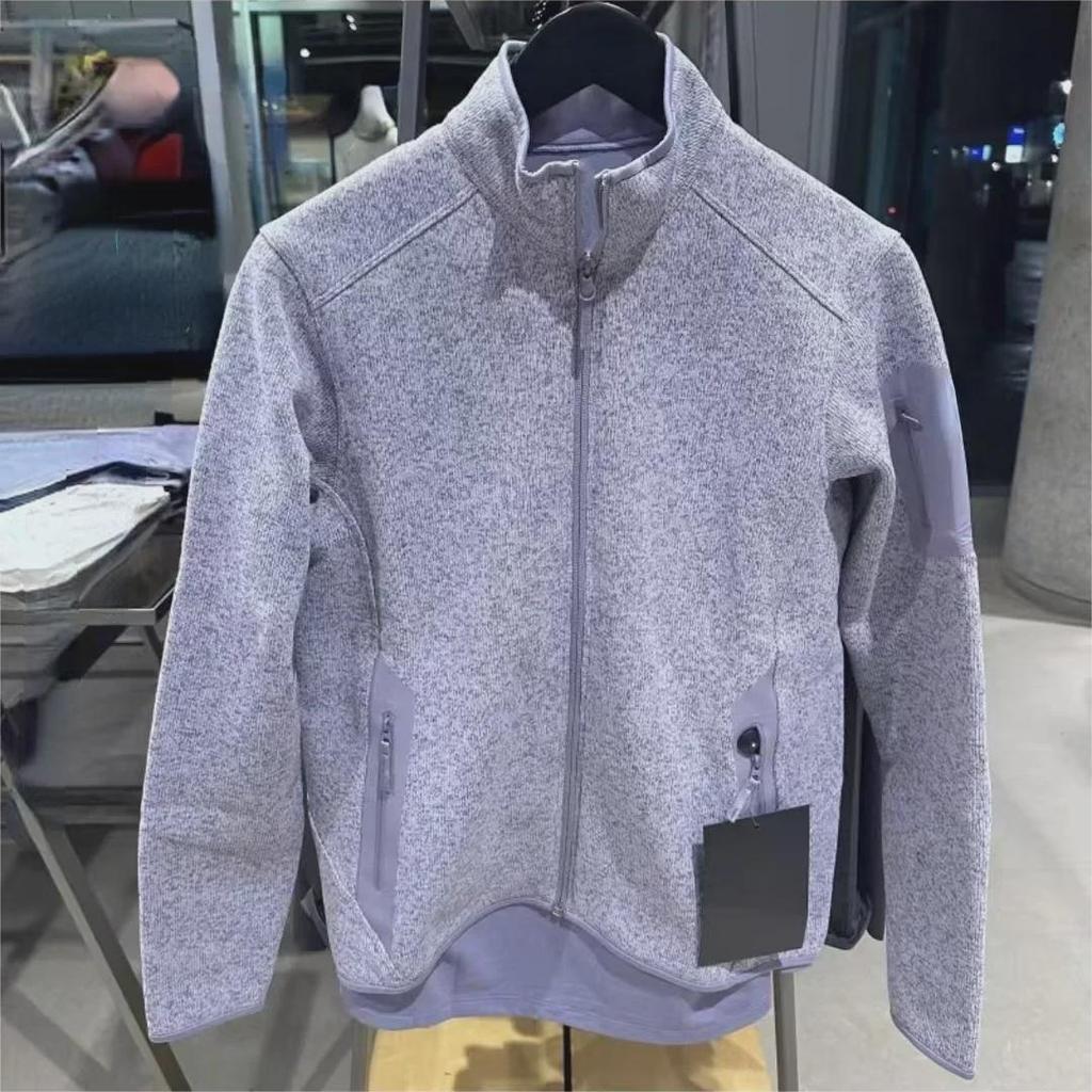 2024 Spring/Autumn Versatile Fleece Jacket: Stylish, Warm, Loose-Fit with Half-High Collar for Outdoor Adventures