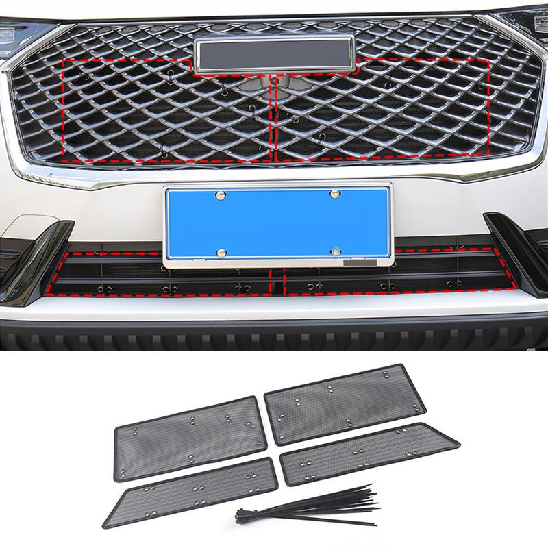 Abw Car Front Bumper Grill Mesh Air Inlet Vent Grille Guards Protector For Haval H6 3rd Gen 2024 Gt Dht Phev
