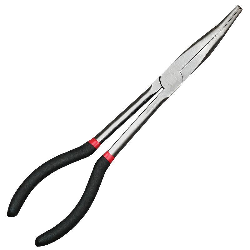 1 Stück breite Flachzange, Nylon-Glattschnabelzange, handgefertigtes Reparaturwerkzeug, Drahtbiegen