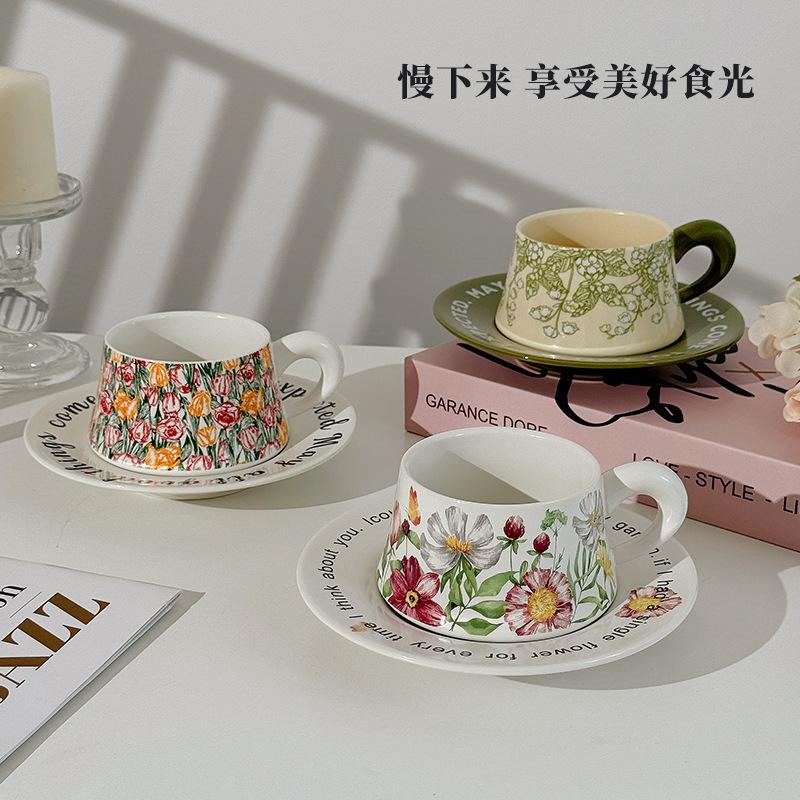 Birthday Gift Teapot Set, Girls Give Girlfriends Afternoon Tea Tableware Ceramic Tea Set, New Wedding Cup Souvenir