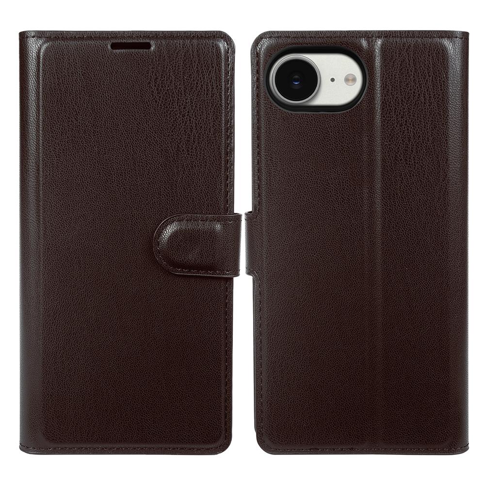 For iPhone 16e Stand Case Biobased Eco-Friendly RPET RPVB Slim Phone Cover with Wallet