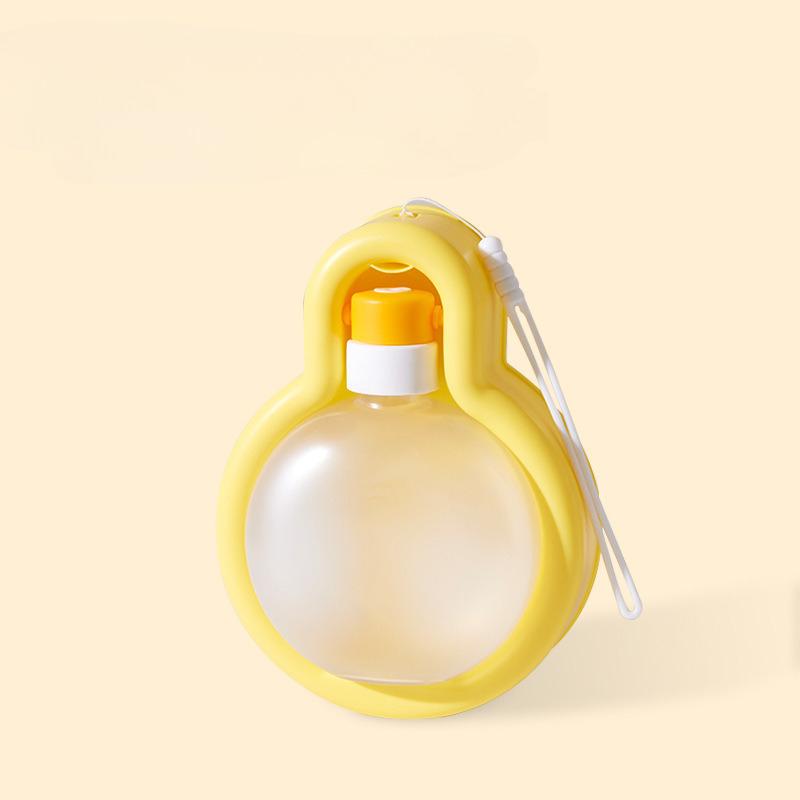 Portable Pet Water Bottle for Dogs - Foldable Travel Water Cup with Bowl, Leakproof Dog Water Dispenser for Outdoor Camping Hiking, 350ml/500ml KTY