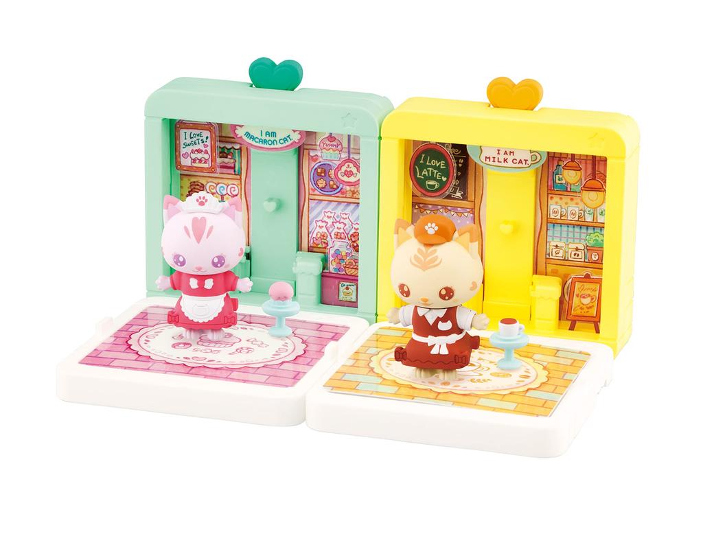 Snap Friends Magazin de Dulciuri Pisici Gemene și Cafenea Cremoasă