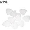 MECCANIXITY Phone Pry Opening Tools Metal 10pcs Silver 0.3mm Thick for Mobile Phone PC Tablet Laptop LCD Screen Repair, Guitar Picks