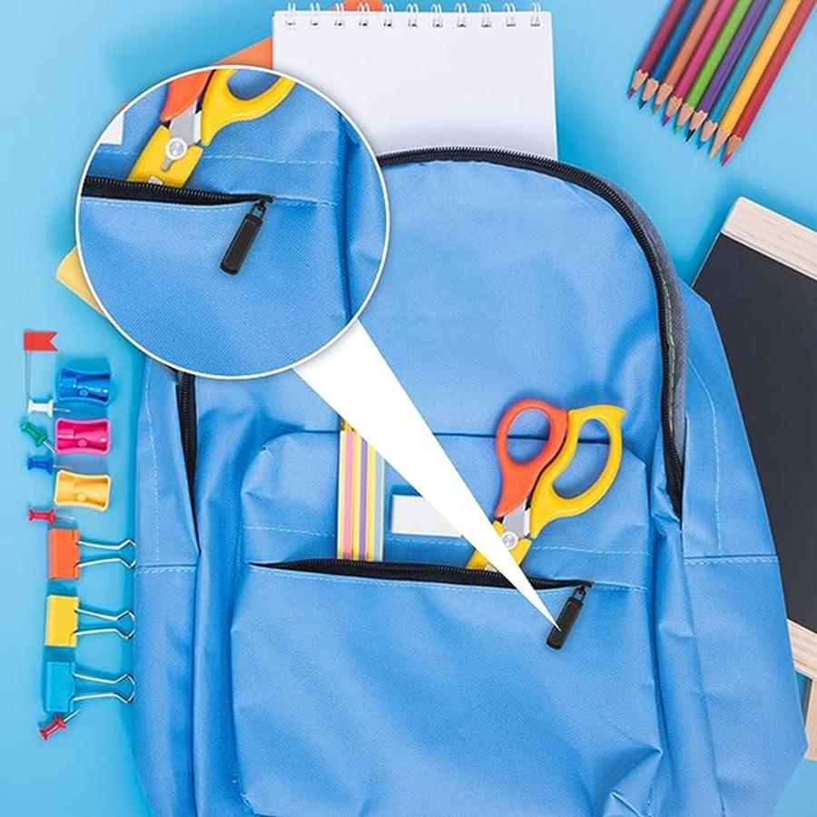 5-teiliger Reißverschluss-Schieber-Abzieher, universeller Ersatz-Reißverschluss-Abzieher, sofortiges Reißverschluss-Reparatur-Set für kaputte Schnalle, DIY-Handwerk, Nähzubehör