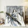 Chinese anima Mo Dao Zu Shi Throw g Flannel Blanket Lightweight Soft Skinfriendly Summer Thin Throw Blanket